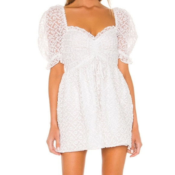 REVOLVE Majorelle Nicole Dress White (XXS) WORN ONCE SOLD OUT - Picture 1 of 3